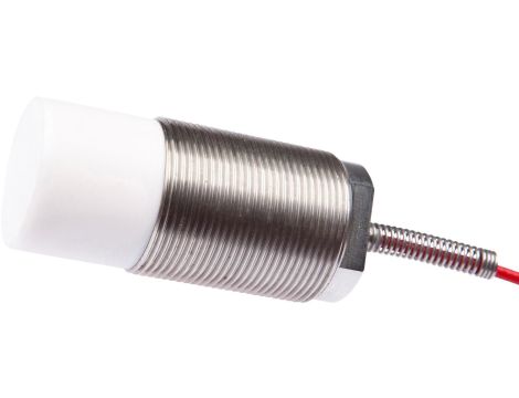 KN326050, czujnik pojemnościowy, M32x1.5 70długość, niepodtynkowy, Sn: 5-120, 250C, wzmacniacz, kabel 2m