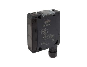 OR285906, czujnik optyczny, odblaskowy, 85x70x28mm, spolaryzowane światło czerwone, punktowy, ręczna regulacja, Sn: 20000