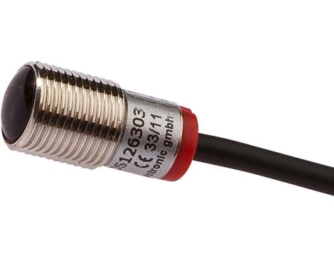 OS126303, wysokowydajna bariera świetlna, nadajnik, M12x1 24long, maksymalna moc (350mW), 6