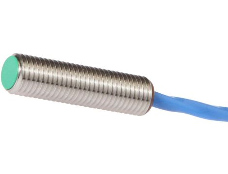 IB08E067, czujnik indukcyjny, M8x1 30long, Flush, Sn: 2, 12-30V DC, -25-100C, PNP NO