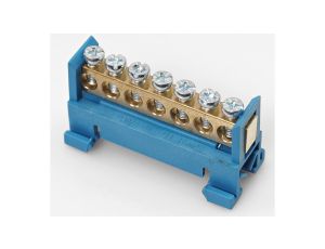 Listwa zaciskowa 7-polowa 1-16mm2 niebieska LZM-B7