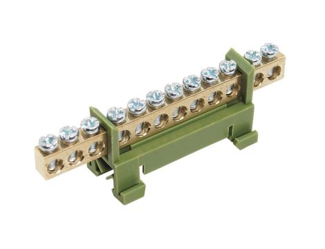 Listwa zaciskowa 12-polowa 1-16mm2 zielona LZM-G12