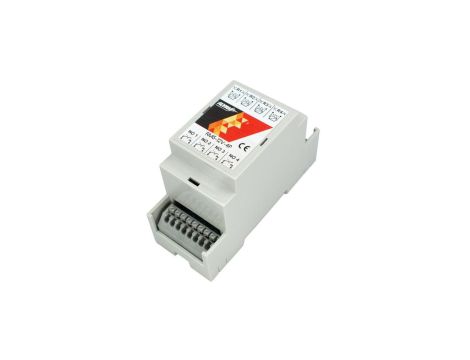 Przekaźnik na szynę DIN 2M, cewka 12VDC, 4 x NO, 5A/250V RM5-12V-4P