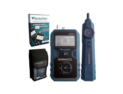 Tester sieci LAN szukacz par przewodów FORSCHER FS8114