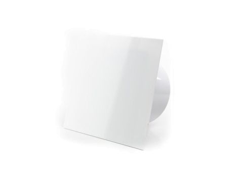 Wentylator łazienkowy biały połysk plexi FI 125