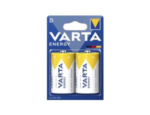 Bateria alkaliczna LR20 D 1,5V VARTA Energy BLISTER 2szt.