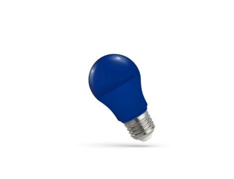 Żarówka LED E27 230V 4,9W GLS niebieska