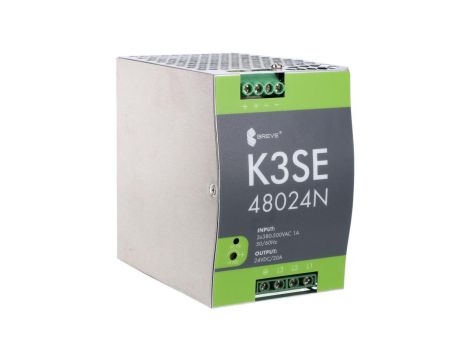 Zasilacz impulsowy K3SE 48024 3x400/ 24VDC 20A 480W na szynę DIN, Uzas: 340-550VAVAC, Ta70, 17000-1014