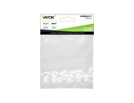 Rurki termokurczliwe z cyną i klejem 0.25-0.34mm 30 szt. VMG-S11 Vayox