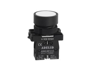 Przycisk sterowniczy biały 1xNO 10A IP54 AS22-EA11