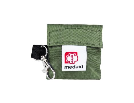 Brelok ratowniczy mini apteczka zielony MEDAID