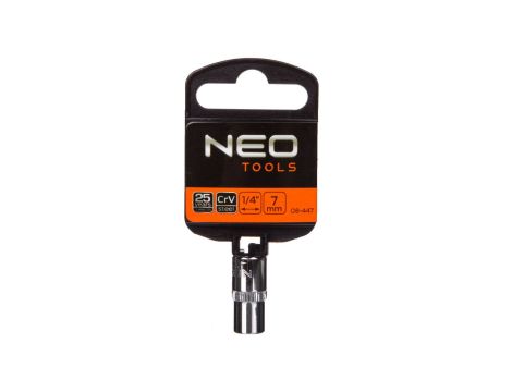 Nasadka sześciokątna 1/4, 7 mm