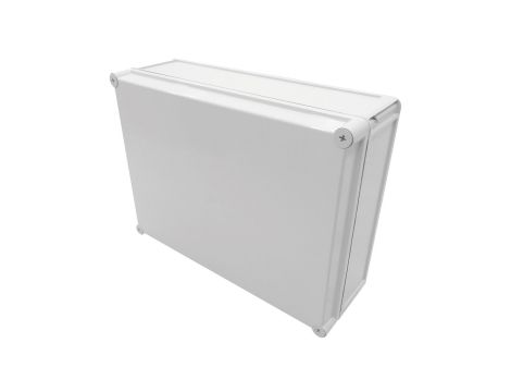 INDUSTRIAL Puszka hermetyczna n/t 440x330x145mm IP65 szara 2727-00