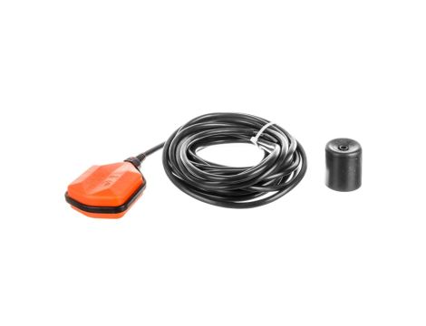 Wyłącznik pływakowy z przewodem PVC 10m do wody czystej i szarej z przeciwwagą LVFSP1W10