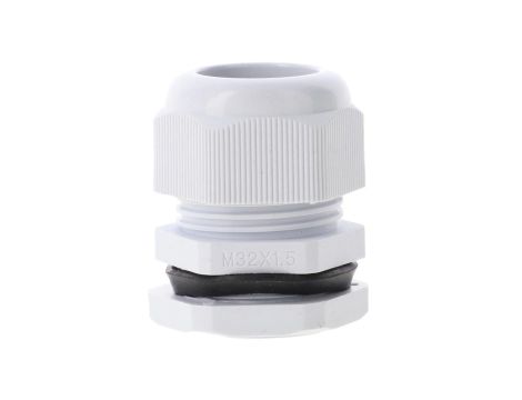 Dławnica kablowa fi 18-25mm M32 IP68 szara tworzywo 34.532
