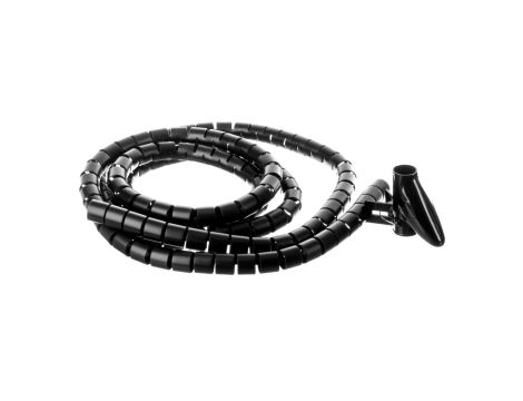 Organizer do przewodów WireTube czarny 2,5m 51924