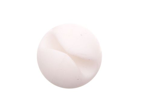 Uchwtów biurkowy do przewodów /komplet=5szt./ biały 95183