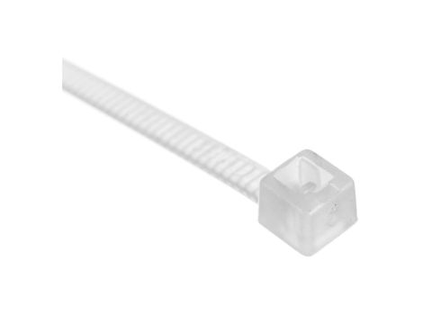 Opaska kablowa wysokotemperaturowa 125st. C 98x2,5mm biała 5203TE BMTEB1025 /100szt./