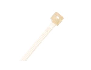 Opaska kablowa wysokotemperaturowa 125st. C 200x3,5mm biała 5214TE BMTEB2036 /100szt./