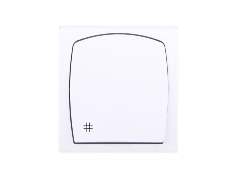 MADERA Łącznik hermetyczny krzyżowy IP44 biały ŁNH-4N/00