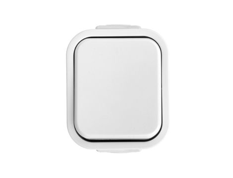 BURSZTYN Łącznik pojedynczy n/t IP44 biały WNT-1B