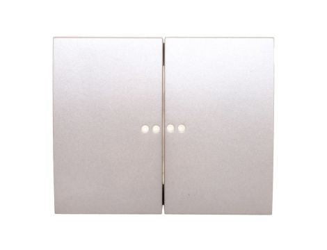 SISTENA LIFE Klawisz podwójny z podświetleniem pearl 771579