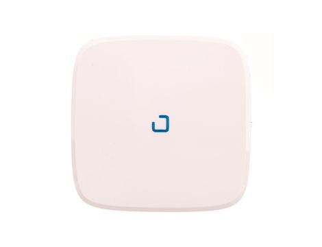 VALENA ALLURE Klawisz łącznika jednobiegunowego ze wskaźnikiem biały 755085