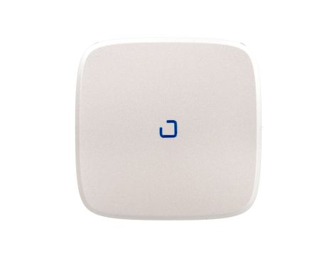 VALENA ALLURE Klawisz łącznika: jednobiegunowego lub schodowego z podświetleniem perłowy 755089