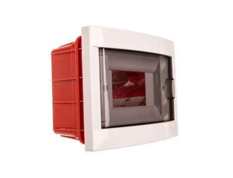 Rozdzielnica podtynkowa 1-Rzędowa 6-Modułowa IP40 Drzwi Transparentne 90912006 Viko by Panasonic