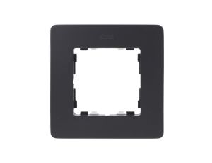 Simon Detail 82 Ramka pojedyncza Detail ORIGINAL-air GRAFIT / podstawa Biała 8200610-038