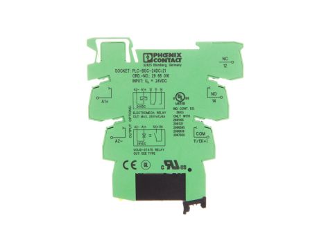 Moduł przekaźnika półprzewodnikowego 1-fazowy 1Z 15A we: 24V DC, wy: 3-33V DC PLC-OSC- 24DC/ 24DC/ 2 2966634