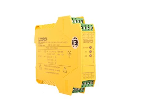 Przekaźnik bezpieczeństwa 24V AC/DC, do SIL 3, kat. 4 PLe, do zatrz. awaryjnego, drzwi bezpieczeństwa i kurtyn świetlnych