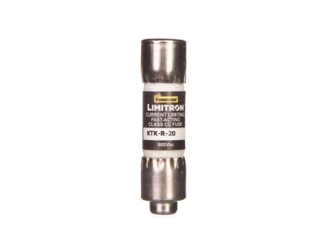 Wkładka bezpiecznikowa cylindryczna 10x38mm 20A 600V AC, Limitron, Klasa CC KTK-R-20
