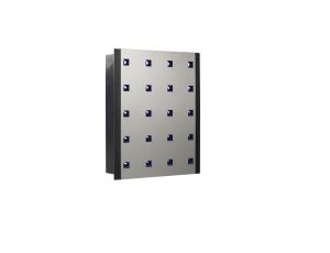 Dzwonek elektromechaniczny dwutonowy 85dB 230V AC antracyt/srebrny 412 SUB10000329