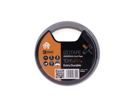 Taśma uniwersalna 48mm x 10m DUCT TAPE srebrna F6030 /10szt./