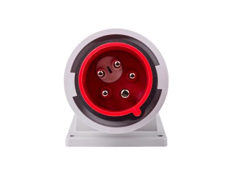 Wtyczka tablicowa (zwrotnica faz) 16A 5P 400V czerwona IP67 TWIST 778152-6