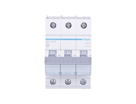 Wyłącznik nadprądowy 3P C 3A 6kA AC MCN303E