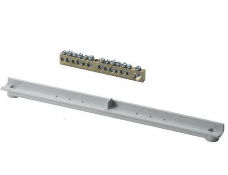 Szyna montażowa do rozdzielnic n/t 12 modułów IP65 EC6212EQ /opak. 8/