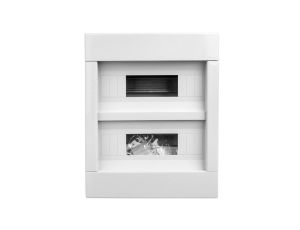 Rozdzielnica modułowa 2x12 natynkowa bez drzwi seria 610 IP40 280x350x100 szara EC61024