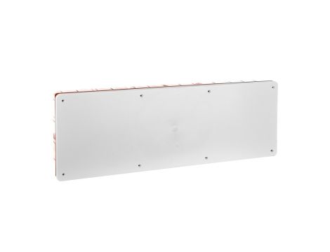 Puszka podtynkowa z pokrywą seria 350 480x160x70 czerwony-biały EC350C9 /opak. 18/