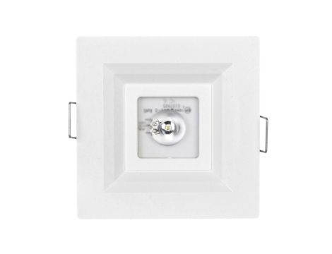 Oprawa awaryjna LOVATO P ECO LED 1W 120lm (opt. otwarta) 1h jednozadaniowa biała LVPO/1W/E/1/SE/X/WH