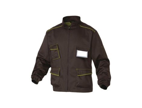 Bluza PANOSTYLE z poliestru (65) bawełny (35) 235 g/m2 kolor brązowo-zielony rozmiar XS CORP M6VESMATPT