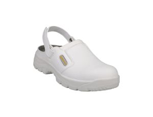 Chodaki z nieprzemakalną cholewką z mikrofibry podeszwa z dwuwarstwowego PU kolor biały rozmiar 39 PIED MAUB3SBBC39