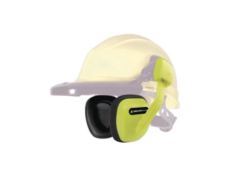 Czasze przeciwhałasowe do hełmów GRANITE SUPER QUARTZ ZIRCON BASEBALL DIAMOND SNR 27db żółte fluo REGULOWANE TETE SUZU2JAFL