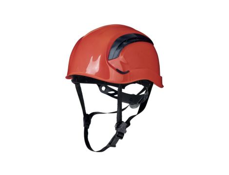 Hełm ochronny z ABS w stylu górskim wentylowany z regulacją od 53cm do 63cm pomarańczowy fluo rozmiar REGULOWANY TETE GRAWIORFL