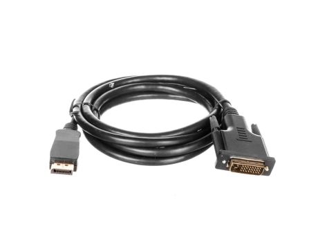 Kabel adapter DisplayPort 1.2 / DVI-D 2m czarny 51961