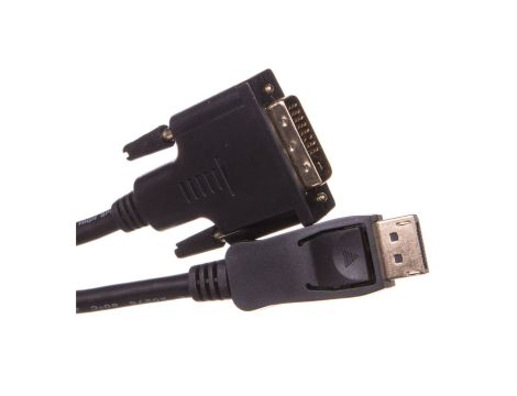Kabel adapter DisplayPort 1.2 / DVI-D 5m czarny 51963