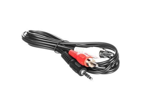 Przewód adapter Jack 3,5mm - 2x RCA 1,5m 50018