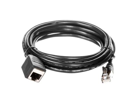 Przedłużacz kabla krosowego F/UTP kat.5e czarny 3m 91883