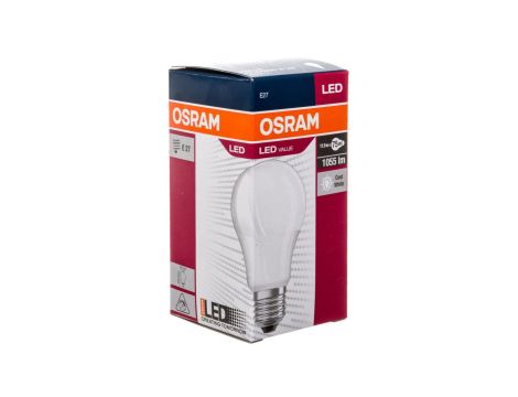 Żarówka LED VALUE CLASSIC A 75 E27 10W 1055lm 6500K 865 FR non-dim 4052899971035